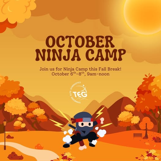  October Ninja Camp!